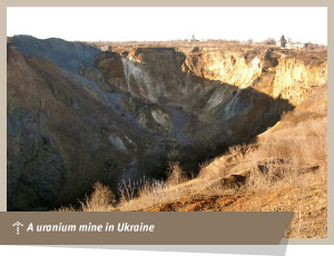 Uranium mine in Ukraine