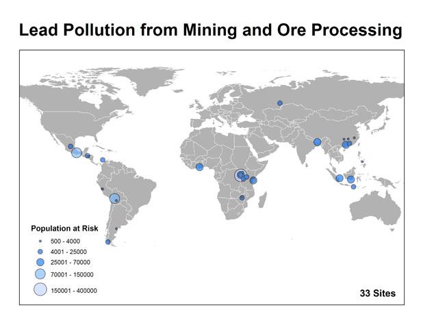 Image result for metal and ore processing forms lead