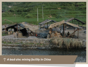 lead zinc mining facility in China